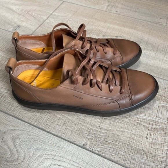 Velez -Leather Sneakers - Men's size 12 (44) - Picture 2 of 4